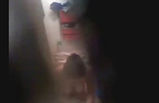 The maid pisses in a public place